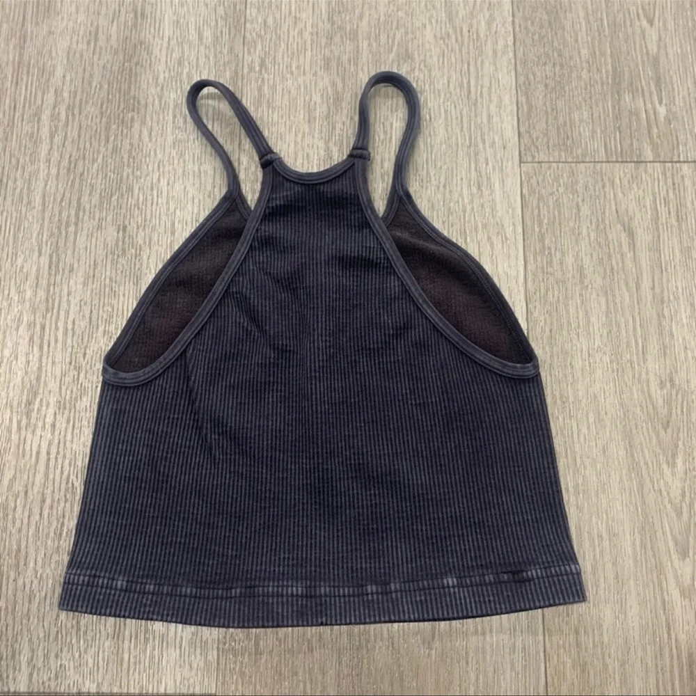 NEW Free People Happiness Runs Long Crop & Biker Short Set - Picture 6 of 10